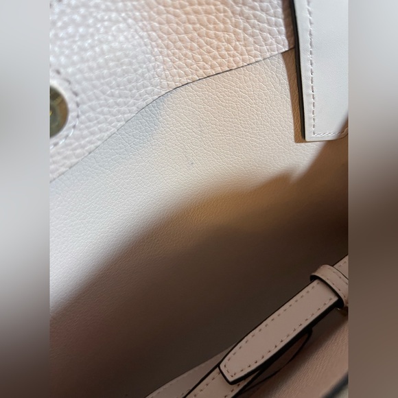 Michael Kors Kimberly Large Satchel Handbag Crossbody Blossom Pink - Picture 9 of 11